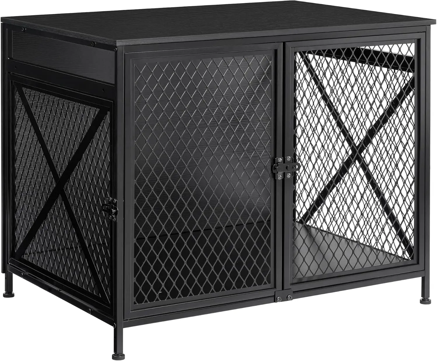 DWANTON Dog Crate Furniture, 31.5" L Three-Door Wooden Dog Kennel Indoor, Connectable expansion, Wooden Dog Crate Table for Smal
DWANTON Dog Crate Furniture, 31.5" L Three-Door Wooden Dog Kennel Indoor, Connectable expansion, Wooden Dog Crate Table for Smal