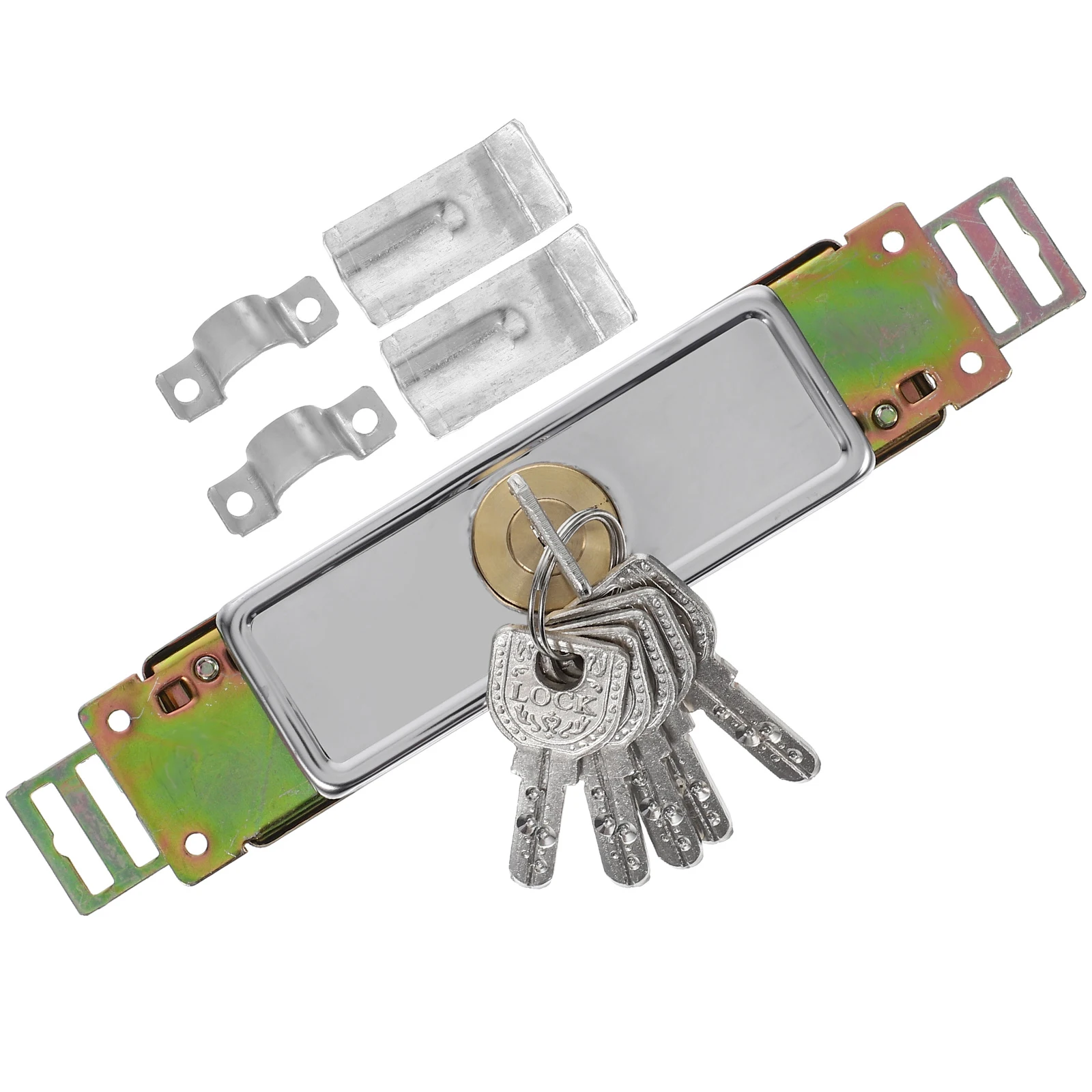 Roller Shutter Garage Door Lock Copper Cylinder Anti-Prying Metal Rolling Shutter Door Security Lock for Warehouse Garage
Roller Shutter Garage Door Lock Copper Cylinder Anti-Prying Metal Rolling Shutter Door Security Lock for Warehouse Garage