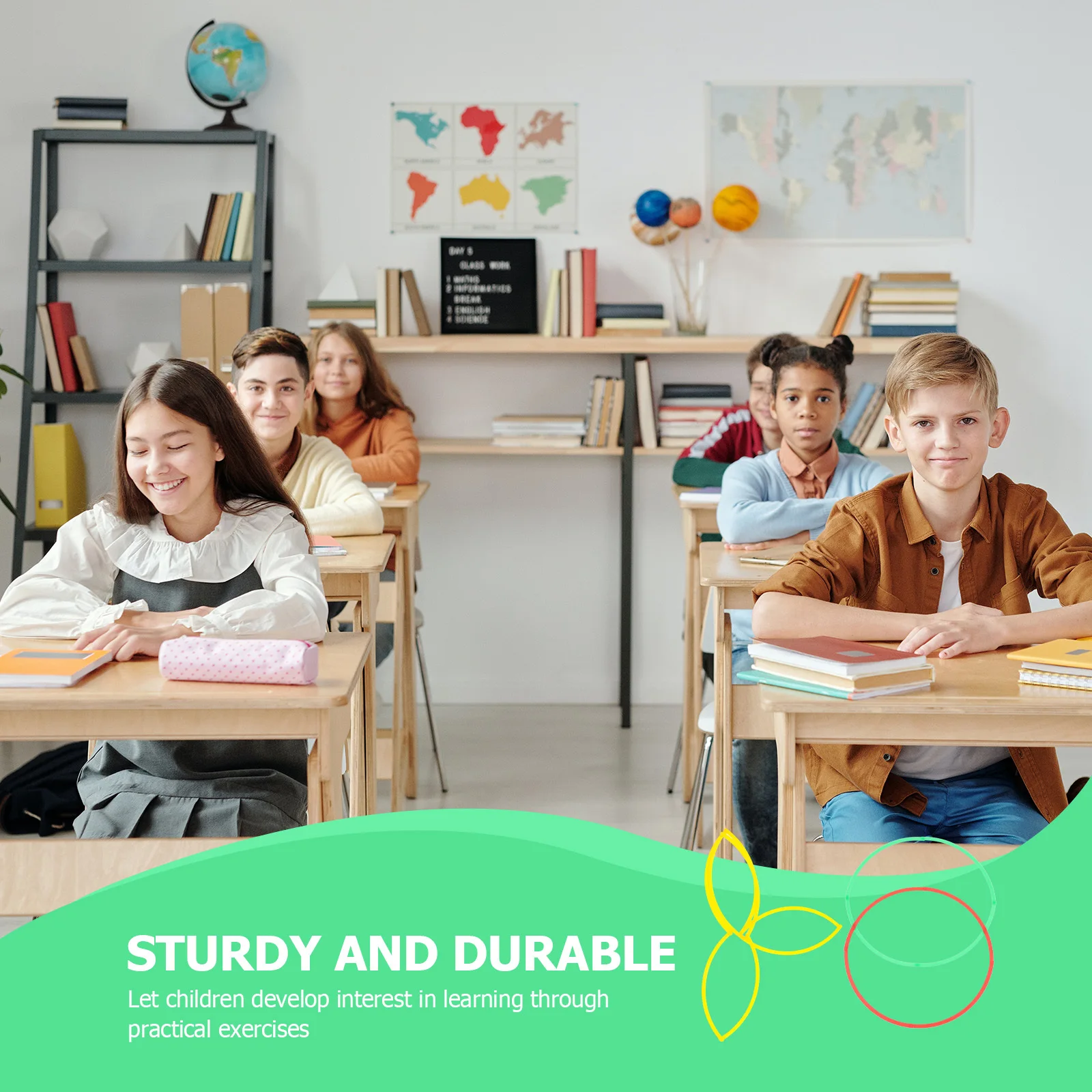 3 Pcs Teaching Aids Math Tool Experiment Equipment Flexible Geometry Circles Ring
3 Pcs Teaching Aids Math Tool Experiment Equipment Flexible Geometry Circles Ring