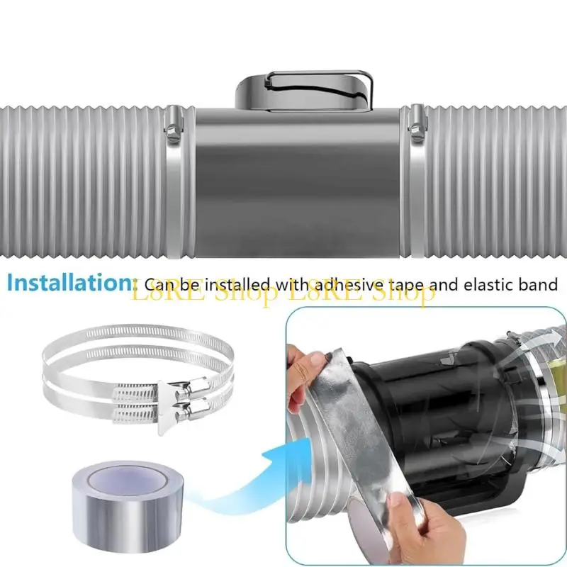 L8RE Dryer Vent Hose Air Duct Flexible Adjustable PVC Heavy Duty Air Duct Hose
L8RE Dryer Vent Hose Air Duct Flexible Adjustable PVC Heavy Duty Air Duct Hose