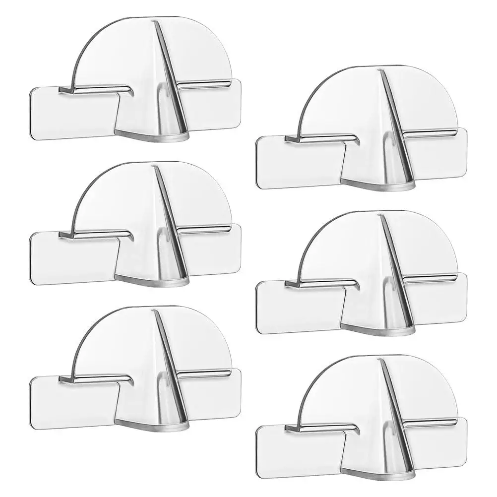 6 Pcs Transparent Glasses Storage Rack Clear Hanging Organizer Eyeglasses Display Shelf Wall Mount Space Saving Plastic
6 Pcs Transparent Glasses Storage Rack Clear Hanging Organizer Eyeglasses Display Shelf Wall Mount Space Saving Plastic