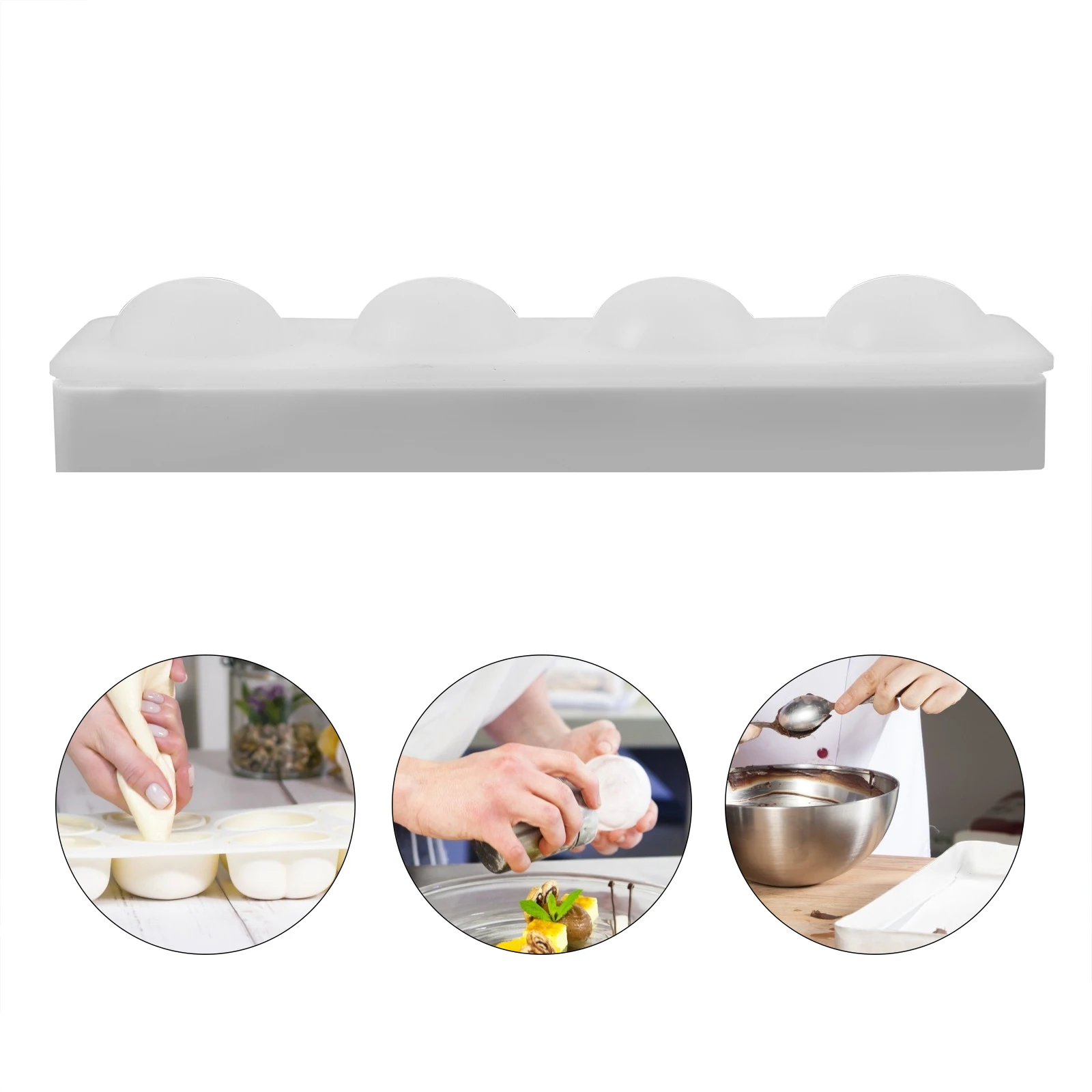 1pc 4 Pieces Lemon Mousse Cake Mold Silicone Bakeware DIY Baking Supplies Non Stick Oven Safe Microwave Refrigerator
1pc 4 Pieces Lemon Mousse Cake Mold Silicone Bakeware DIY Baking Supplies Non Stick Oven Safe Microwave Refrigerator