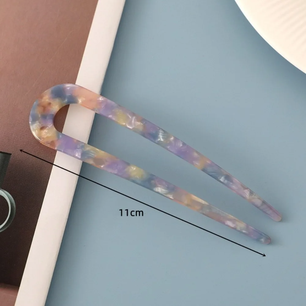 Fashion U-Shaped Hair Fork Geometric Design Headwear Hair Pins Acetate Hair Bun for Women Girls
Fashion U-Shaped Hair Fork Geometric Design Headwear Hair Pins Acetate Hair Bun for Women Girls
