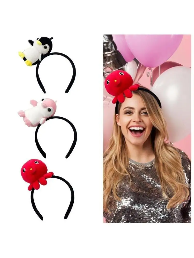 31BB Sea Animal Headband Lovely Kids Plush Hairband Family Gathering Party Headpiece
31BB Sea Animal Headband Lovely Kids Plush Hairband Family Gathering Party Headpiece