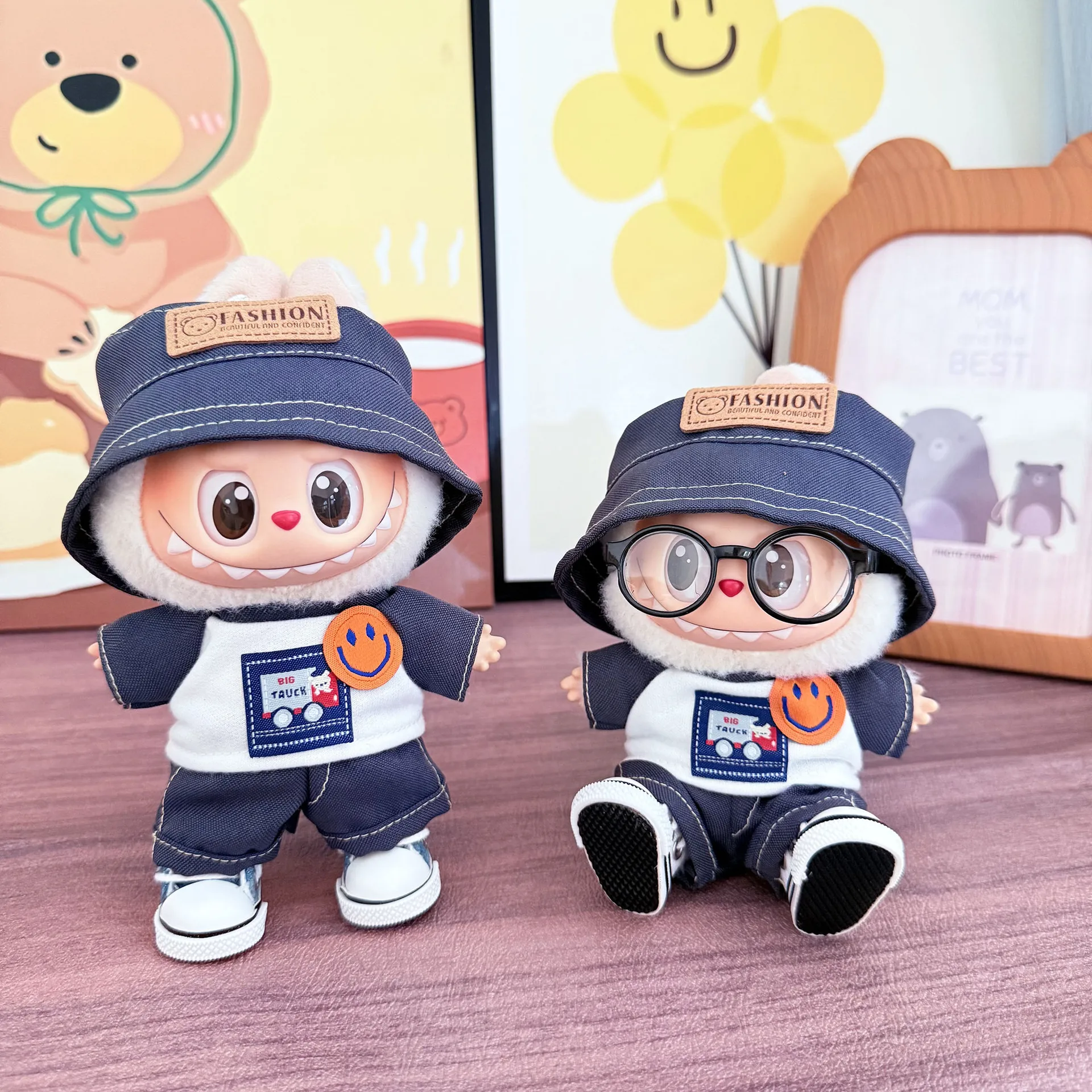 Cute Doll Clothes Outfit for 17cm Labubu V2 V1 Doll's Kawaii Clothing Cosplay Dress Kid Toy Gifts for Labubu Accessories
Cute Doll Clothes Outfit for 17cm Labubu V2 V1 Doll's Kawaii Clothing Cosplay Dress Kid Toy Gifts for Labubu Accessories