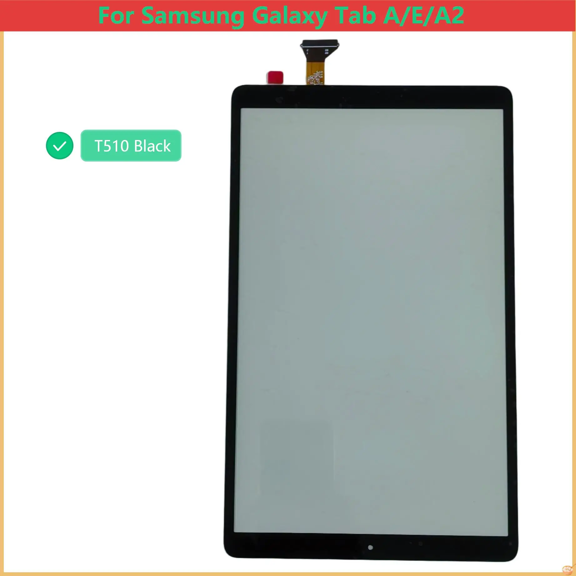 A+ NEW For Samsung Galaxy Tab A T510 Touch Screen + OCA LCD Front Glass Panel Replacement parts
A+ NEW For Samsung Galaxy Tab A T510 Touch Screen + OCA LCD Front Glass Panel Replacement parts
