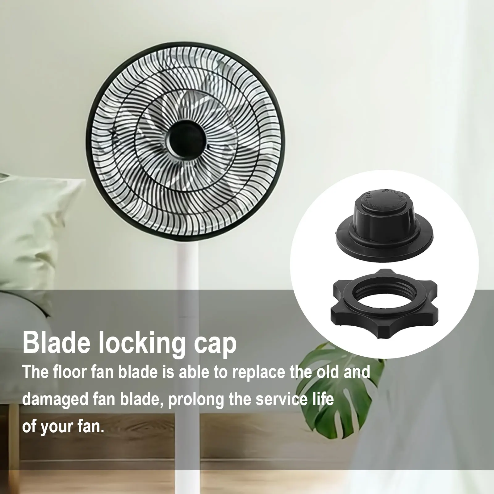 Fan Repair Fan Maintenance Color Black Fan Nut Cover Fan Nut Replacement Fine Workmanship Plastic Material Repeated Use
Fan Repair Fan Maintenance Color Black Fan Nut Cover Fan Nut Replacement Fine Workmanship Plastic Material Repeated Use