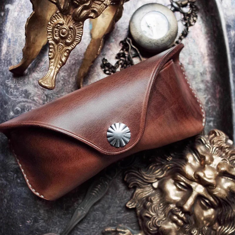 HORWEEN чайный сердечник, кожаный масляный воск, воловья кожа, кожа растительного дубления, простой винтажный чехол для очков ручной работы с защитой от давления
HORWEEN чайный сердечник, кожаный масляный воск, воловья кожа, кожа растительного дубления, простой винтажный чехол для очков ручной работы с защитой от давления