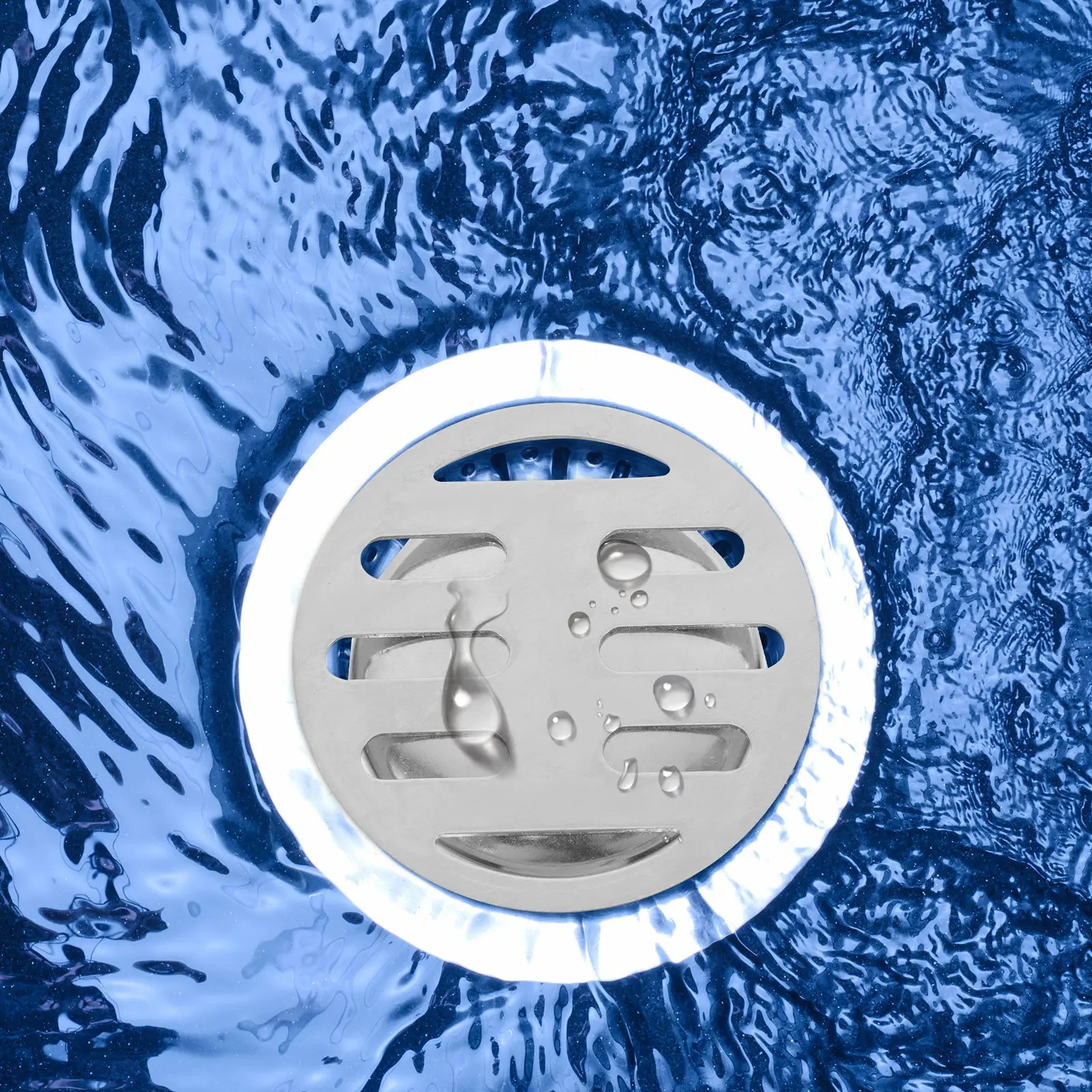 Stainless Steel Shower Drain Cover Round Hair Catcher Filter for Bathroom Floor Drain Universal Fit Easy Install Compact
Stainless Steel Shower Drain Cover Round Hair Catcher Filter for Bathroom Floor Drain Universal Fit Easy Install Compact
