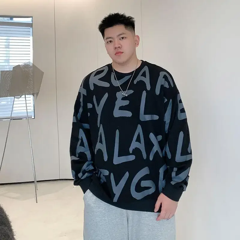 Loose Crewneck Black Round Neck Men's Pullover Simple Overfit Welcome Deal Harajuku Fashion New In Designer Tops Male Sweatshirt
Loose Crewneck Black Round Neck Men's Pullover Simple Overfit Welcome Deal Harajuku Fashion New In Designer Tops Male Sweatshirt