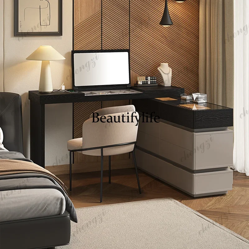 F182 Minimalist Vanity Table Aesthetic Elegant Premium Classic Vanity Table Smooth Neat Meuble De Chambre Bedroom Furniture
F182 Minimalist Vanity Table Aesthetic Elegant Premium Classic Vanity Table Smooth Neat Meuble De Chambre Bedroom Furniture