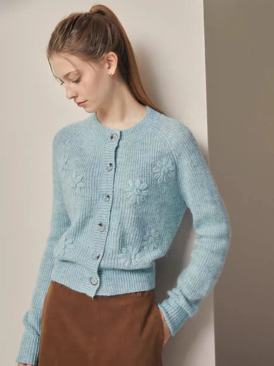 Winter New Sle Korean Simple Faion Casual Versatile Warm Comfortable round Ne Long Sve Knitted Open Cardigan Women's...
Winter New Sle Korean Simple Faion Casual Versatile Warm Comfortable round Ne Long Sve Knitted Open Cardigan Women's...