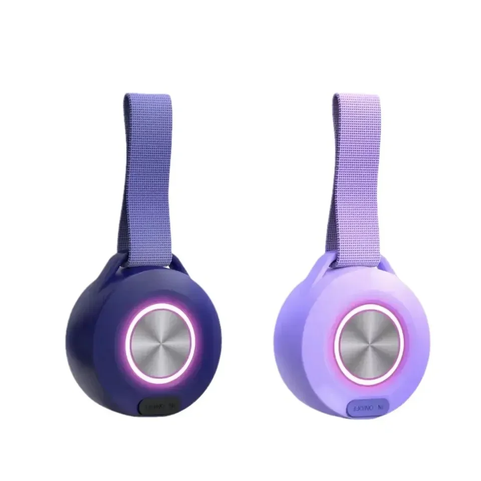 Portable USB charging Mini round wireless Bluetooth speaker with RGB glowing sports games
Portable USB charging Mini round wireless Bluetooth speaker with RGB glowing sports games
