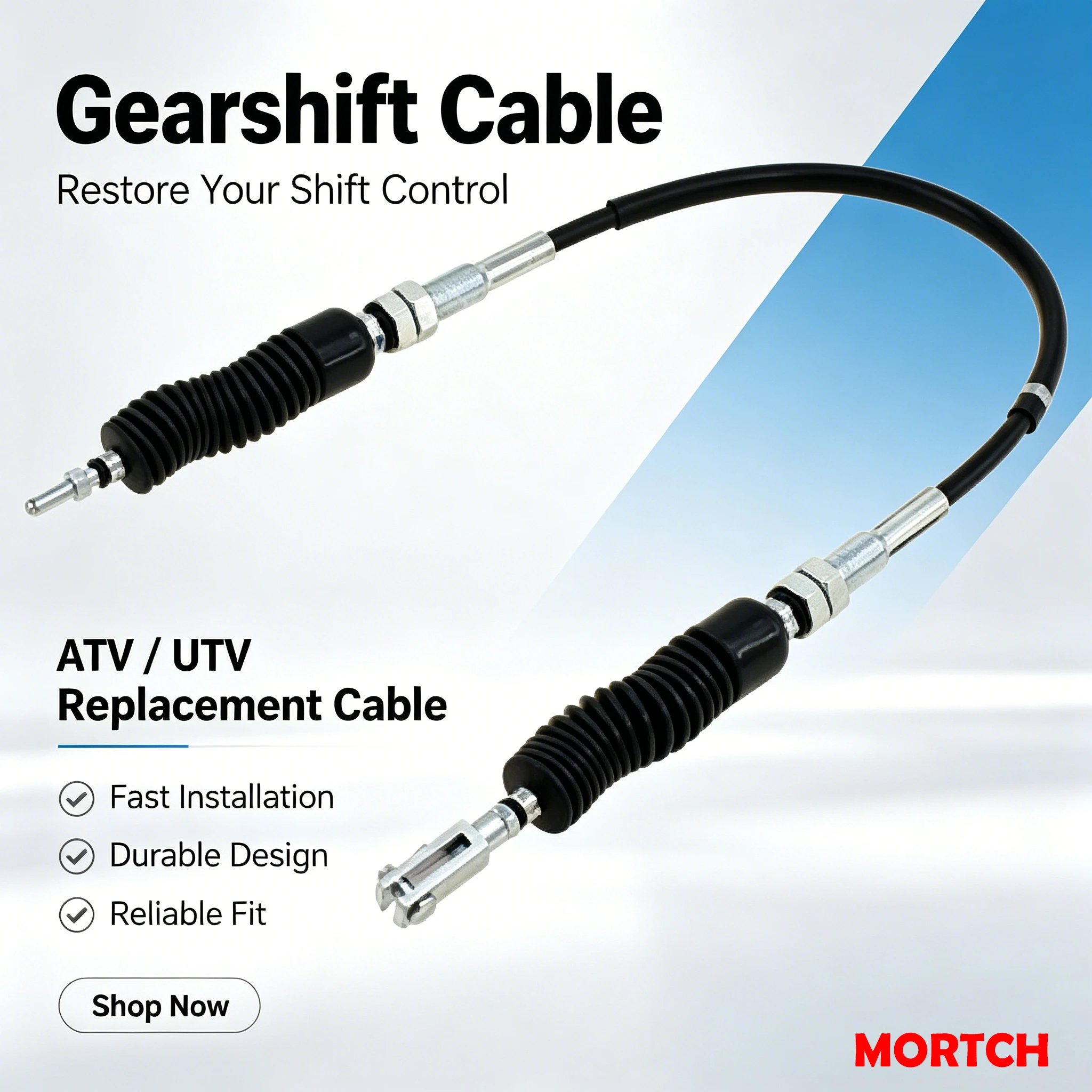 Gearshift Cable Replacement Part 5BWV-320100-5000 Fits CFMOTO ZFORCE 800 Trail CF800SZ-2 950 Sport G2 CF1000SZ-3A 950 Trail G2
Gearshift Cable Replacement Part 5BWV-320100-5000 Fits CFMOTO ZFORCE 800 Trail CF800SZ-2 950 Sport G2 CF1000SZ-3A 950 Trail G2