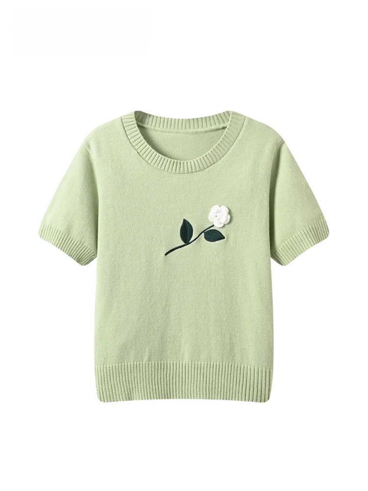plus Size Women's Short Sleeve T-Shirt round Neck Korean Style Knitted Summer Top Cover up Meat Lazy Young Looking Club Big S...
plus Size Women's Short Sleeve T-Shirt round Neck Korean Style Knitted Summer Top Cover up Meat Lazy Young Looking Club Big S...
