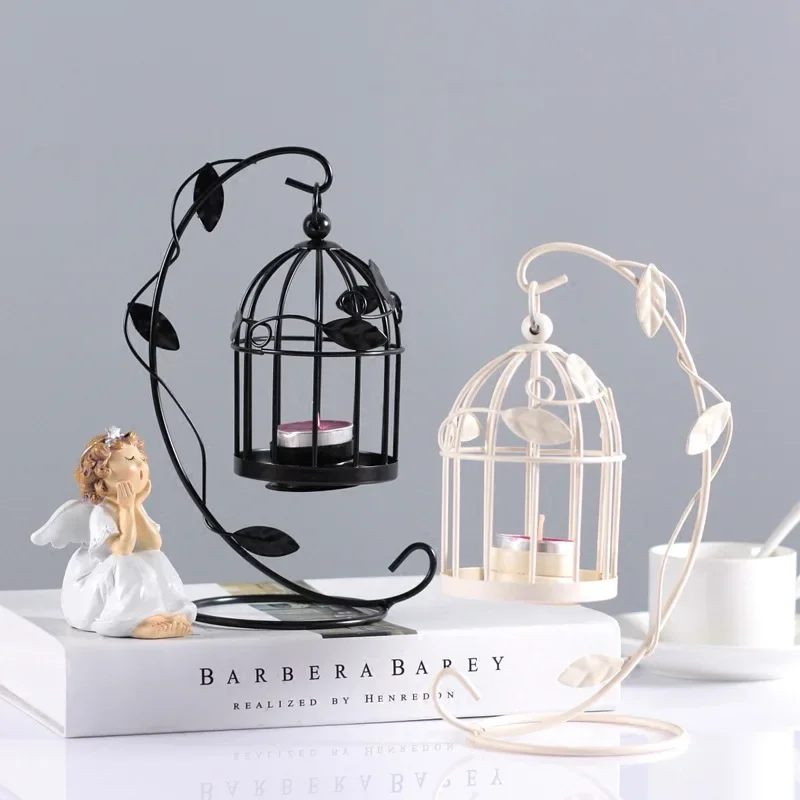 Candle Holder Home Decoration Wedding Decoration Leaf Bird Cage Wrought Iron Candle Holder Home Ornament Vintage Gift
Candle Holder Home Decoration Wedding Decoration Leaf Bird Cage Wrought Iron Candle Holder Home Ornament Vintage Gift