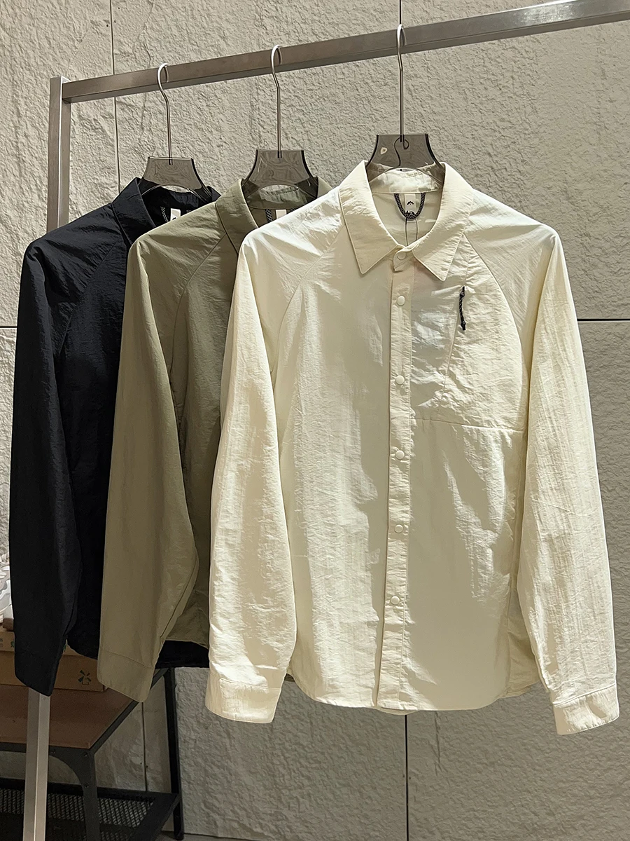 Outdoor Men's Casual Long Sleeve Shirt Jacket Water-Resistant Quick-Dry Autumn Polyester Fiber Youth Fashion Breathable Skin-...
Outdoor Men's Casual Long Sleeve Shirt Jacket Water-Resistant Quick-Dry Autumn Polyester Fiber Youth Fashion Breathable Skin-...