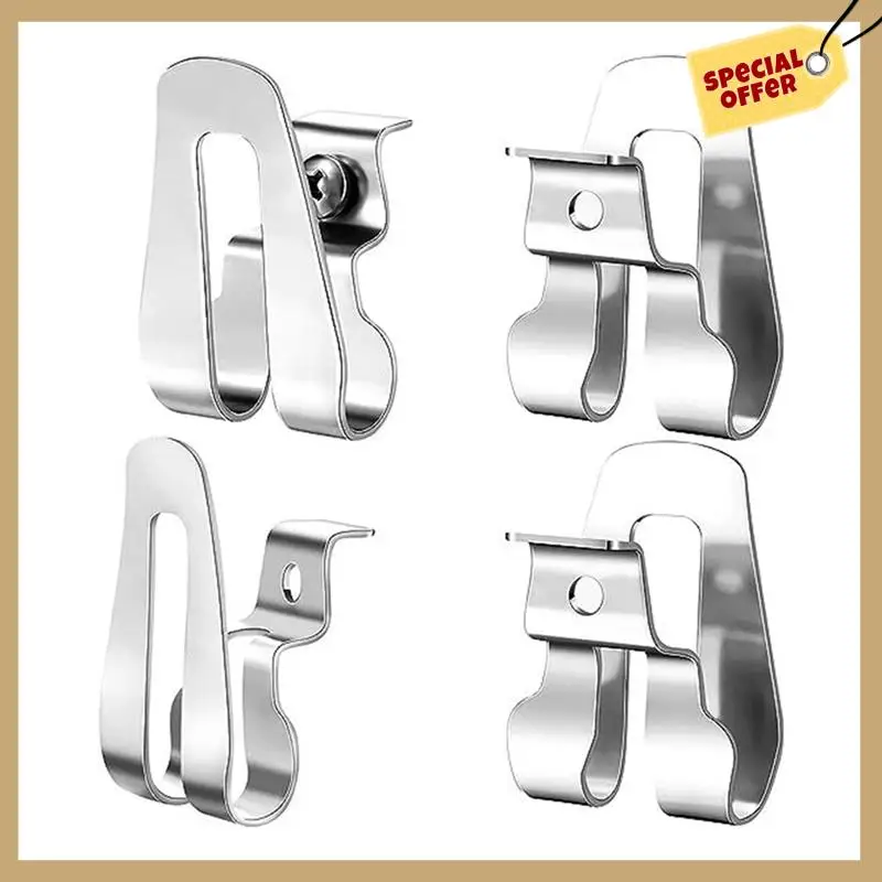 Classy-5Pcs Resistance Electric Drill Belt Clip Replacement Hooks Tool Holder Impact Drills Tool Belt Holder Clip
Classy-5Pcs Resistance Electric Drill Belt Clip Replacement Hooks Tool Holder Impact Drills Tool Belt Holder Clip
