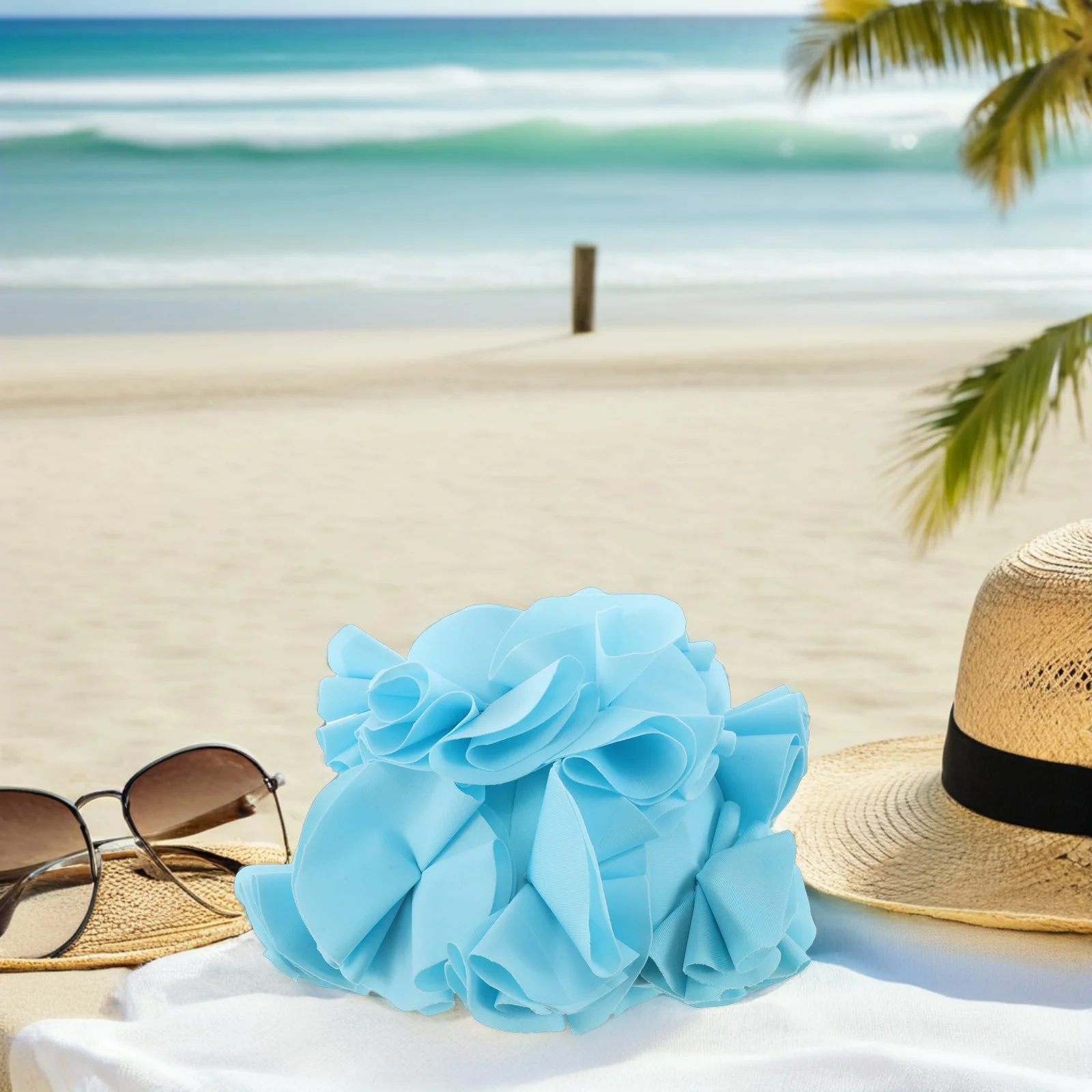 Floral Swim Cap Women 3D Flower Pattern Stretchy Waterproof Long Hair Swim Cap Adult Swimming Hat Bathing Hat Flower Hats
Floral Swim Cap Women 3D Flower Pattern Stretchy Waterproof Long Hair Swim Cap Adult Swimming Hat Bathing Hat Flower Hats