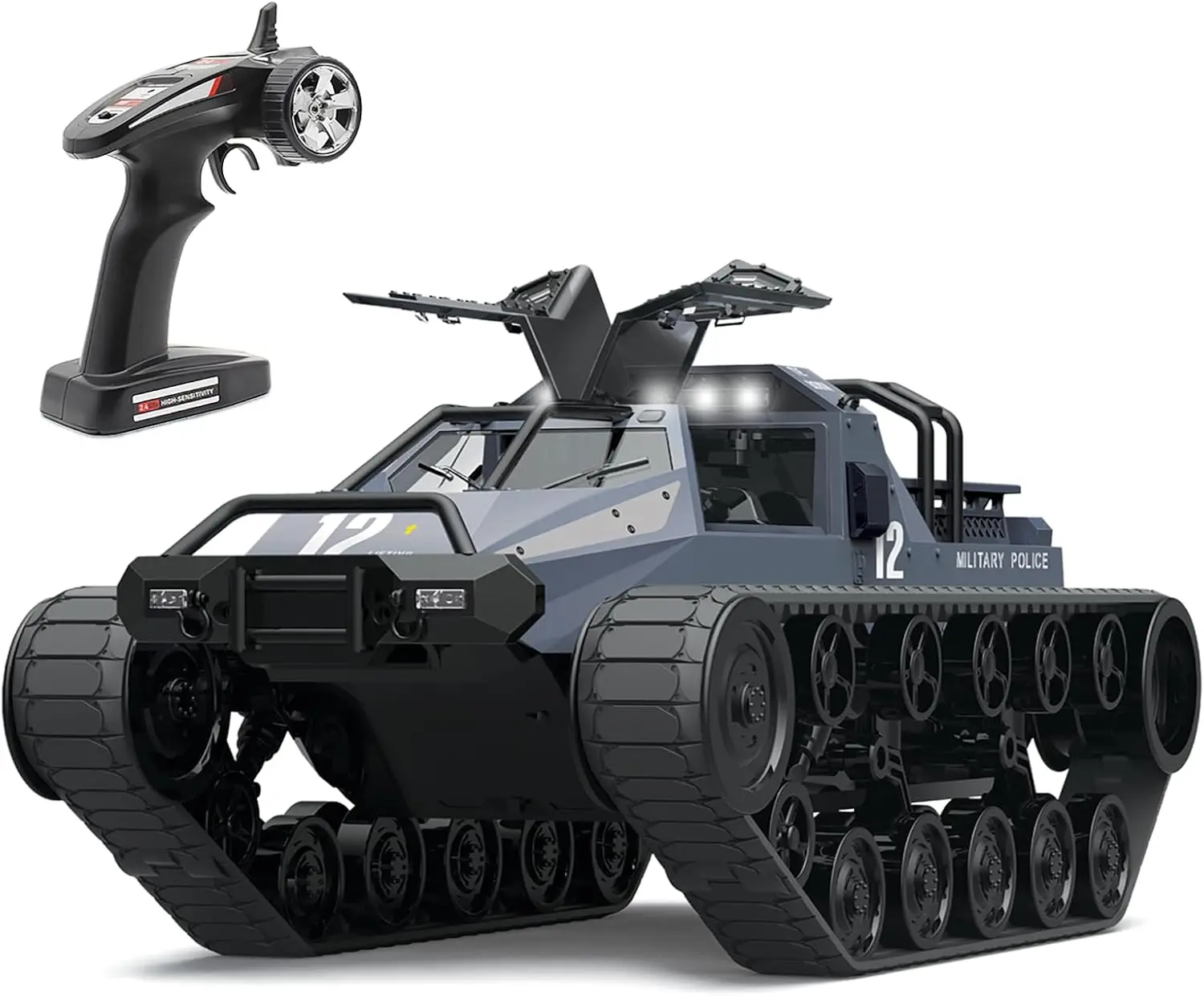 Высокоскоростной радиоуправляемый танк 4WD, внедорожный краулер, 2.4ГГц, на пульте управления, для детей и взрослых
Высокоскоростной радиоуправляемый танк 4WD, внедорожный краулер, 2.4ГГц, на пульте управления, для детей и взрослых