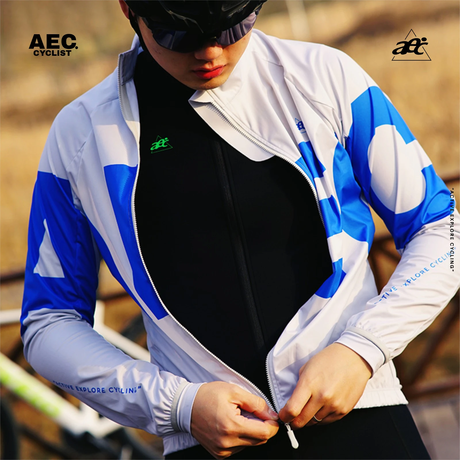 aec Men's Cycling Windbreaker - Windproof Warm Jacket, Autumn Winter Long Sleeve Top for Road & Mountain Bikes, Jingsu Series
aec Men's Cycling Windbreaker - Windproof Warm Jacket, Autumn Winter Long Sleeve Top for Road & Mountain Bikes, Jingsu Series