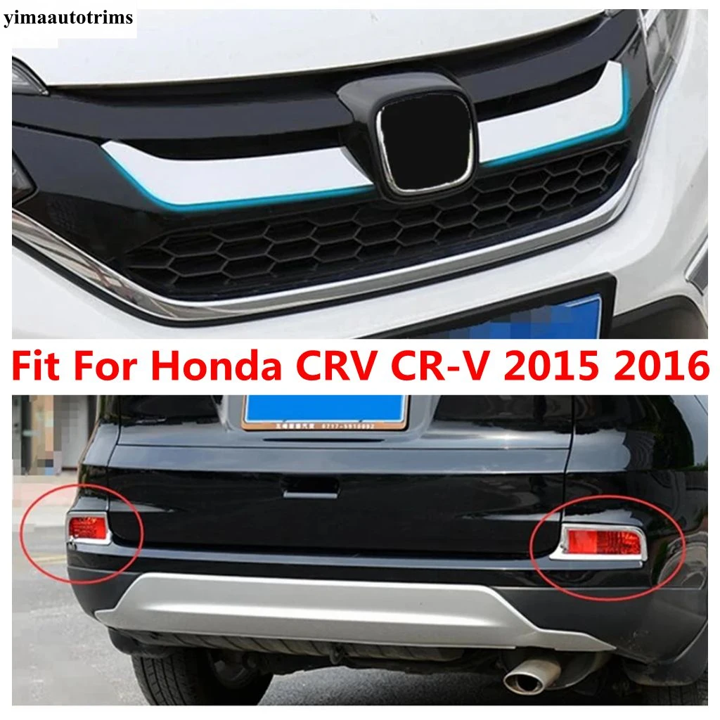 Front Grille Grill Engine Lid Strip / Rear Fog Lights Lamps Frame Decoration Cover Trim Accessories For Honda CRV CR-V 2015 2016
Front Grille Grill Engine Lid Strip / Rear Fog Lights Lamps Frame Decoration Cover Trim Accessories For Honda CRV CR-V 2015 2016