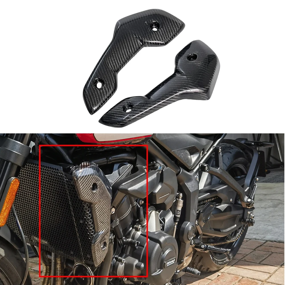 For Triumph Trident 660 2021 2022 2023 Motorcycle Accessories Carbon Fiber Heat Sink Cover Side Plate Heat Sink Shield
For Triumph Trident 660 2021 2022 2023 Motorcycle Accessories Carbon Fiber Heat Sink Cover Side Plate Heat Sink Shield