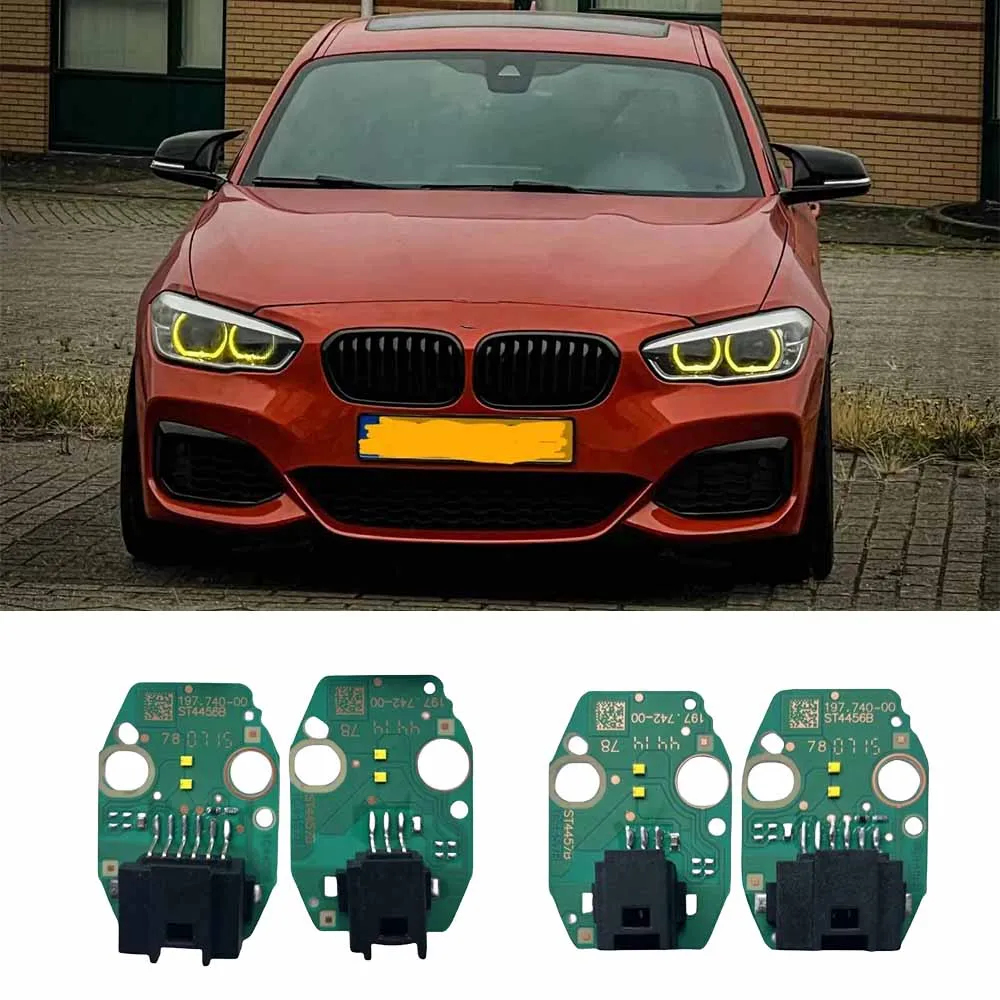 New Yellow Angel Eyes DRL Boards For BMX 1Series F20 F21 LED Headlight Daytime Running Light Superbright Yellow Lightsource
New Yellow Angel Eyes DRL Boards For BMX 1Series F20 F21 LED Headlight Daytime Running Light Superbright Yellow Lightsource