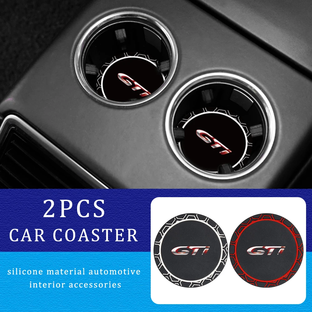 2PCS For Peugeot GTi 106 107 108 206 208 Car-Styling Silica Gel Car Coasters Anti-slip Pad Auto Anti-skid Cup-Holder Accessories
2PCS For Peugeot GTi 106 107 108 206 208 Car-Styling Silica Gel Car Coasters Anti-slip Pad Auto Anti-skid Cup-Holder Accessories