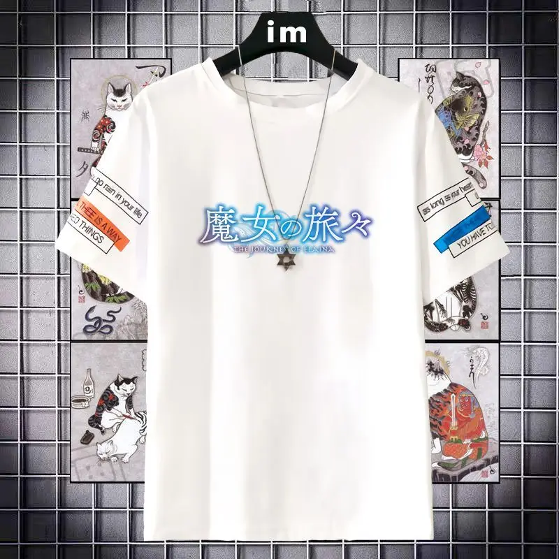 Witch Journey Irena Merchandise Short Sleeve T-Shirt Summer Eimynia Anime Two-Dimensional Unisex Loose Top
Witch Journey Irena Merchandise Short Sleeve T-Shirt Summer Eimynia Anime Two-Dimensional Unisex Loose Top