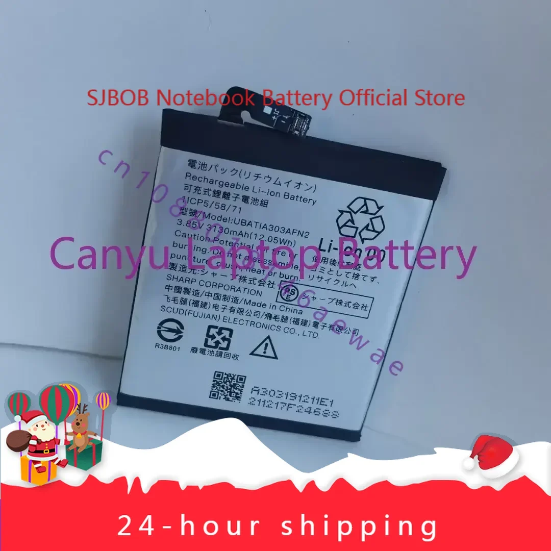 New Battery 3130mAh.3,85V UBATIA303AFN2 Battery for Sharp Zero 2 ubatia303afn2 1ICP/5/58/71 Mobile Phone Batteries
New Battery 3130mAh.3,85V UBATIA303AFN2 Battery for Sharp Zero 2 ubatia303afn2 1ICP/5/58/71 Mobile Phone Batteries