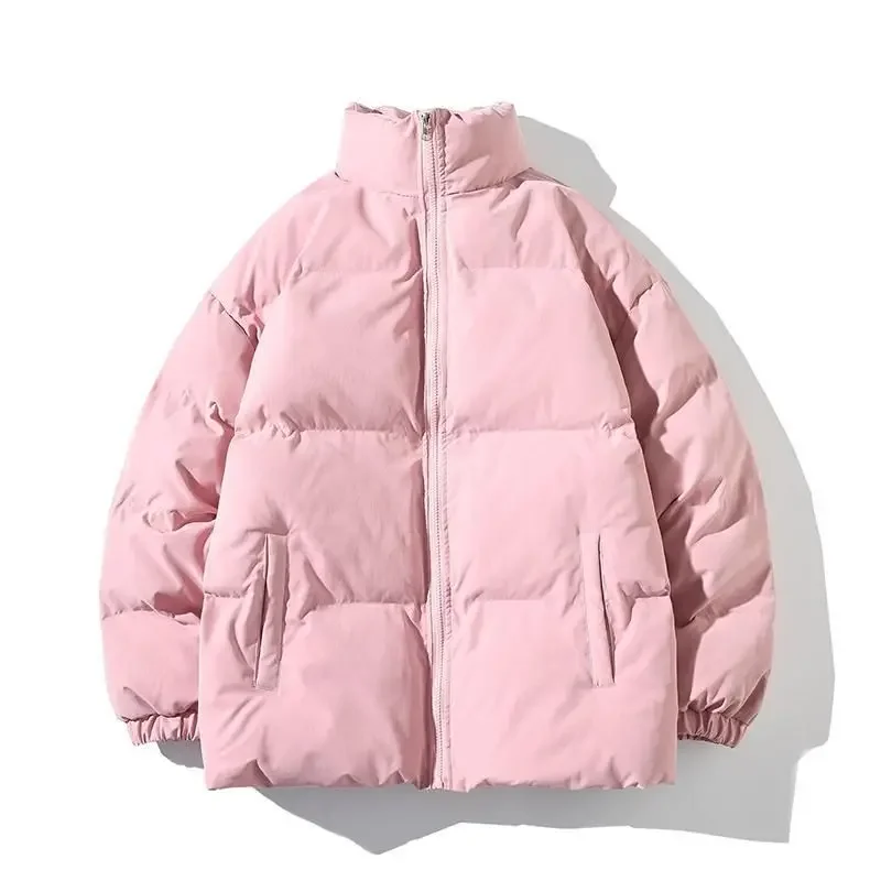 Winter Men's/Women's Pure Color Parka Coats New High-quality Brand Stand-up Collar Warm Thick Coats Fashion Casual Parka Coats
Winter Men's/Women's Pure Color Parka Coats New High-quality Brand Stand-up Collar Warm Thick Coats Fashion Casual Parka Coats