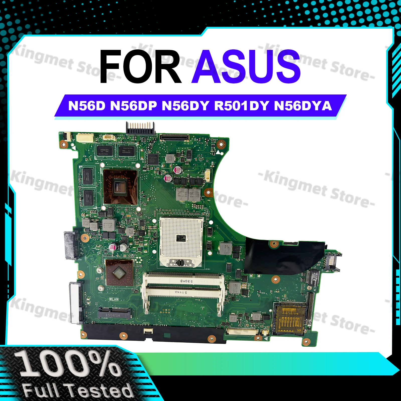 N56DY Laptop Motherboard For ASUS N56D N56DY N56DP Notebook Mainboard This item is in stock 100% tests OK fast shipping
N56DY Laptop Motherboard For ASUS N56D N56DY N56DP Notebook Mainboard This item is in stock 100% tests OK fast shipping
