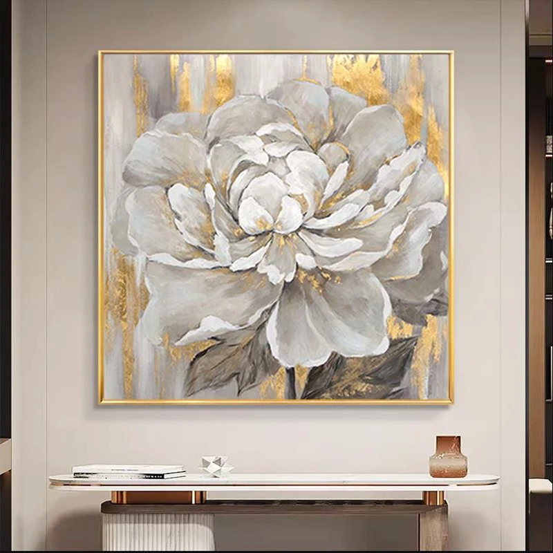 OuzerQing 100% Hand Painted Oil Painting On Canvas Modern Abstract Flower Wall Art Living Room Picture Home Decoration Unframed
OuzerQing 100% Hand Painted Oil Painting On Canvas Modern Abstract Flower Wall Art Living Room Picture Home Decoration Unframed