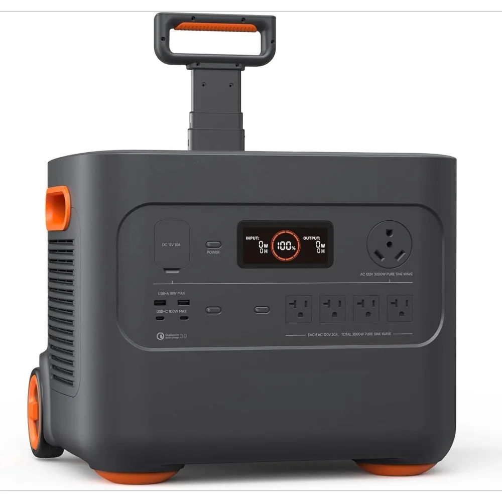 Explorer 2000 Plus Portable Power Station, 2042Wh LiFePO4 Solar Generator, 3000W AC Output, Expandable to 24kWh,Customized
Explorer 2000 Plus Portable Power Station, 2042Wh LiFePO4 Solar Generator, 3000W AC Output, Expandable to 24kWh,Customized