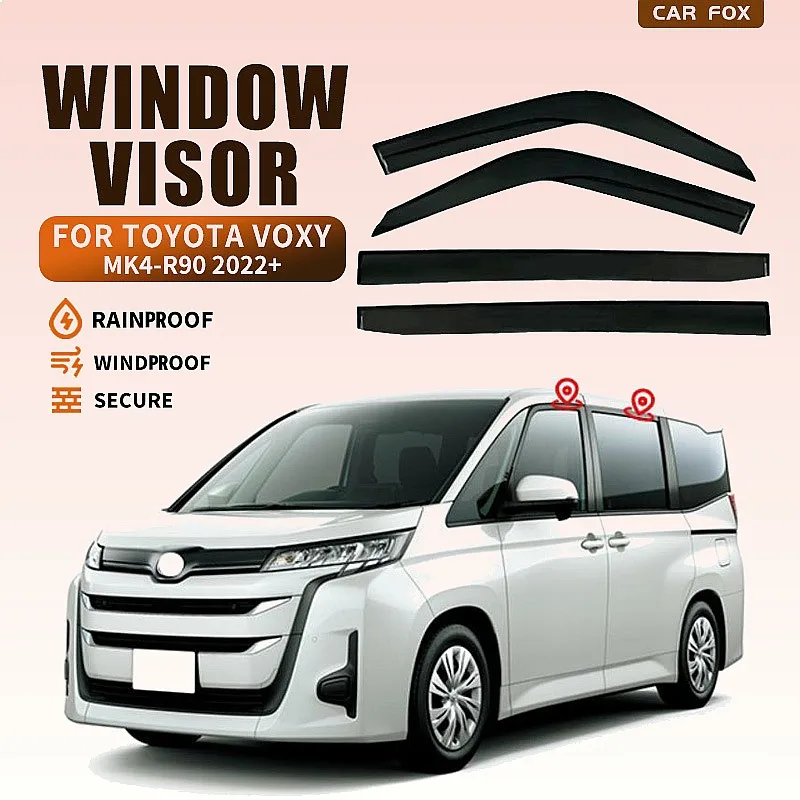 For Toyota Voxy 2001-2022+ Car Window Visor Rain Sun Shade Side Shield Auto Accessories
For Toyota Voxy 2001-2022+ Car Window Visor Rain Sun Shade Side Shield Auto Accessories