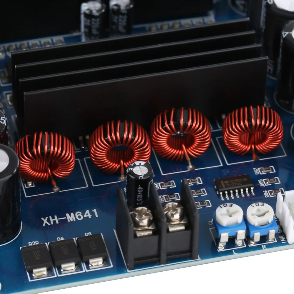 Плата усилителя TPA3116D2, 12-24 В постоянного тока, 2-канальный стереовыход, плата усилителя звука, цифровой двухканальный усилитель высокой мощности
Плата усилителя TPA3116D2, 12-24 В постоянного тока, 2-канальный стереовыход, плата усилителя звука, цифровой двухканальный усилитель высокой мощности