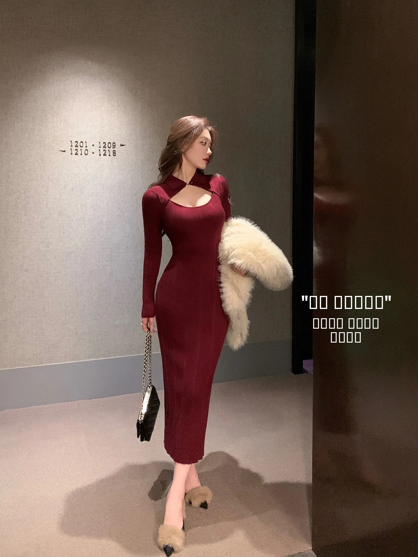 Red Knitted Wrap Dr Chinese New Year Celebration Slim Fit Long Skirt High Elastici Autumn Winter Season Ci Commute Dat...
Red Knitted Wrap Dr Chinese New Year Celebration Slim Fit Long Skirt High Elastici Autumn Winter Season Ci Commute Dat...
