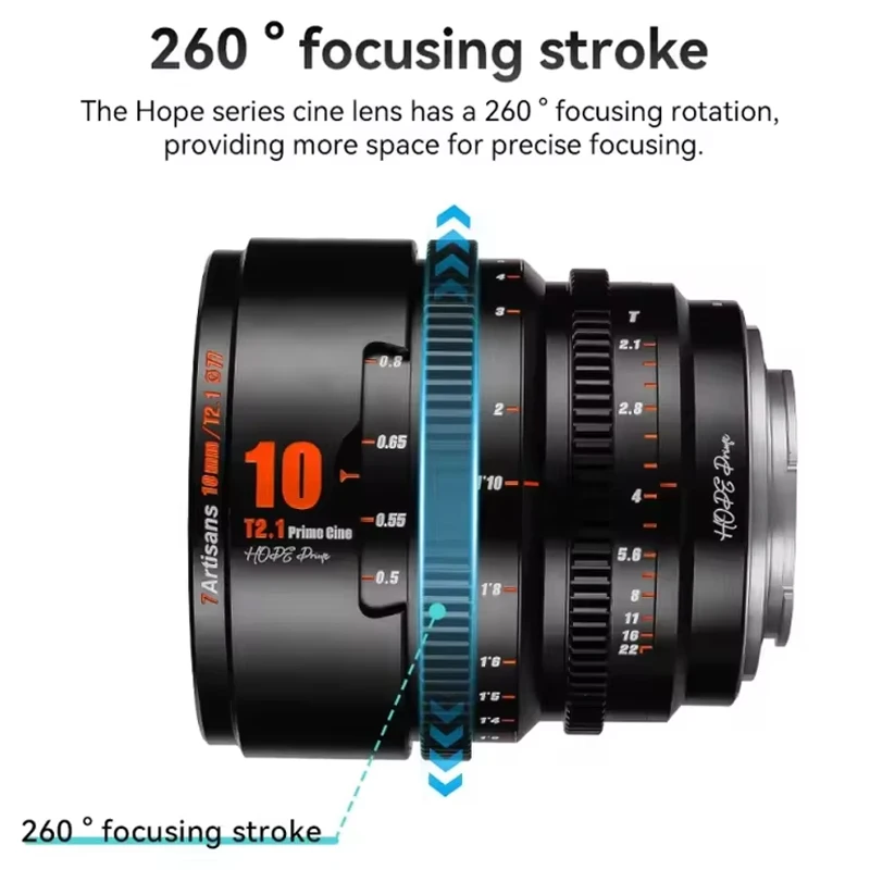 7artisans Hope S35 T2.1 10/16/25/35/50/85mm Prime Cine Lens 7 artisans for Sony FX30 RED GH9 Fujifilm XT5 for Canon RF M43
7artisans Hope S35 T2.1 10/16/25/35/50/85mm Prime Cine Lens 7 artisans for Sony FX30 RED GH9 Fujifilm XT5 for Canon RF M43