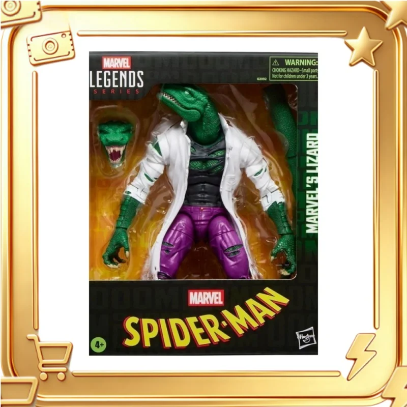 New Hasbro Legends Series Professor Lizard 6" Action Figure Spider-Man Villain Collectible Model Toy Gift For Collection
New Hasbro Legends Series Professor Lizard 6" Action Figure Spider-Man Villain Collectible Model Toy Gift For Collection