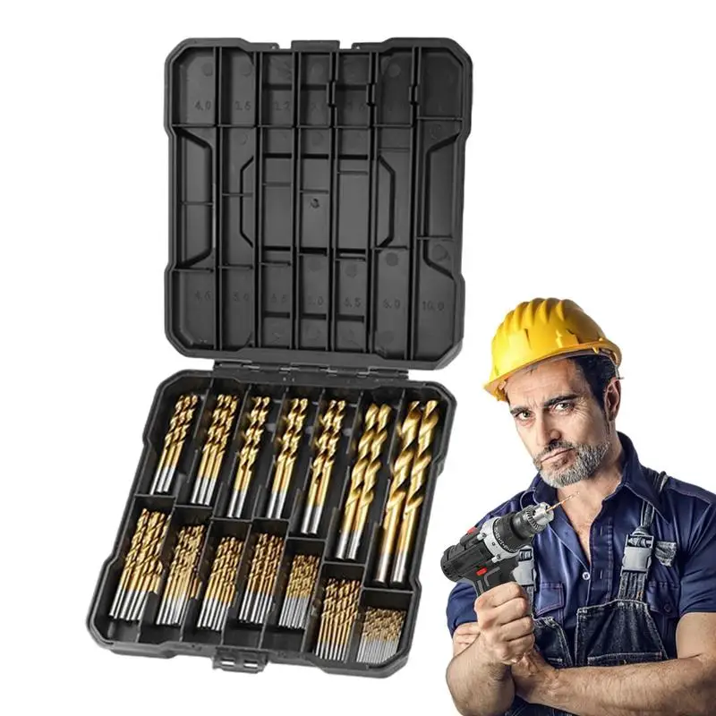 Metal Drill Bits For Hard Steel High-Speed Steel Self-Centering Drill Bit 99X Home Improvement Tool Multi-Purpose For Repair
Metal Drill Bits For Hard Steel High-Speed Steel Self-Centering Drill Bit 99X Home Improvement Tool Multi-Purpose For Repair