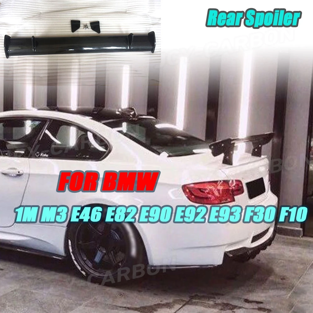 JCYECF Carbon Fiber Rear Boot Racing Spoiler For BMW 1M M3 E46 E82 E90 E92 E93 F30 F10 Sedan Car FRP Universal Spoiler Wing
JCYECF Carbon Fiber Rear Boot Racing Spoiler For BMW 1M M3 E46 E82 E90 E92 E93 F30 F10 Sedan Car FRP Universal Spoiler Wing