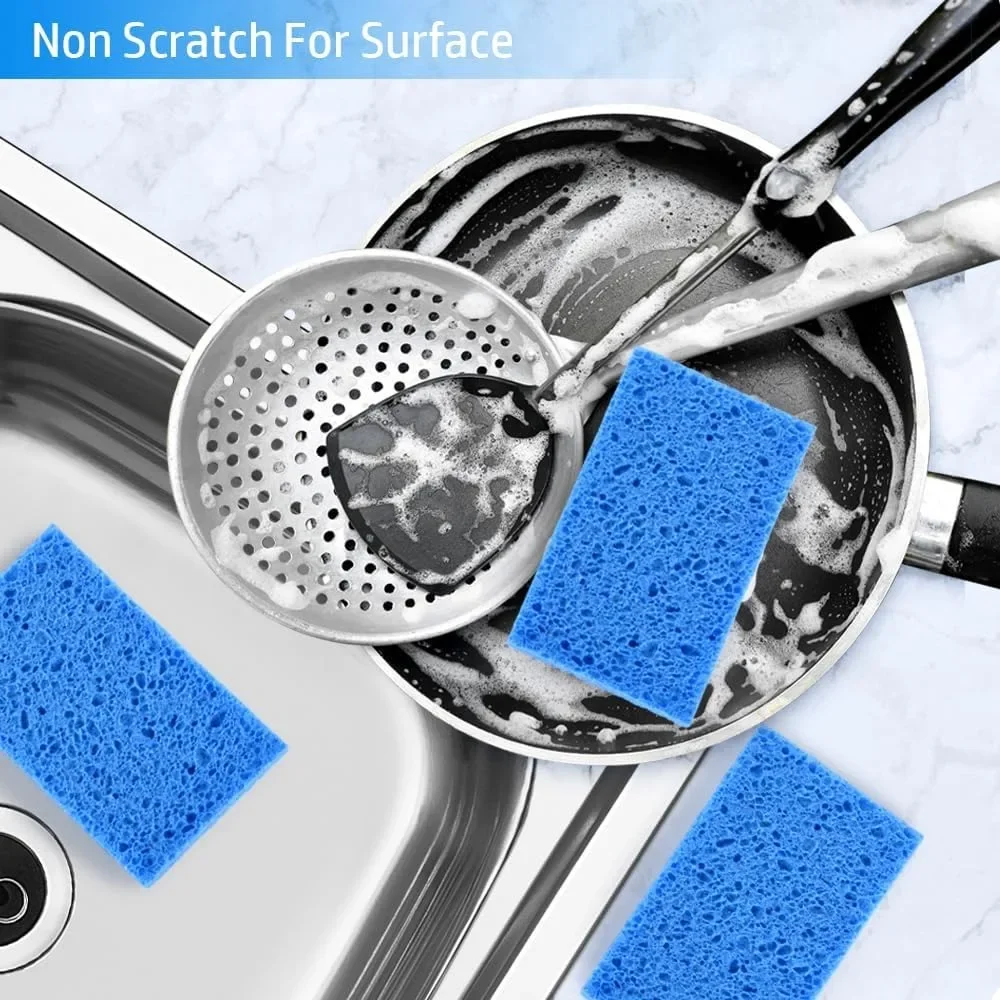 US Shipping 4PCS Compressed Kitchen Sponges Zero Scratch Scrub Sponges Dual Sided for Dishes Cleaning
US Shipping 4PCS Compressed Kitchen Sponges Zero Scratch Scrub Sponges Dual Sided for Dishes Cleaning