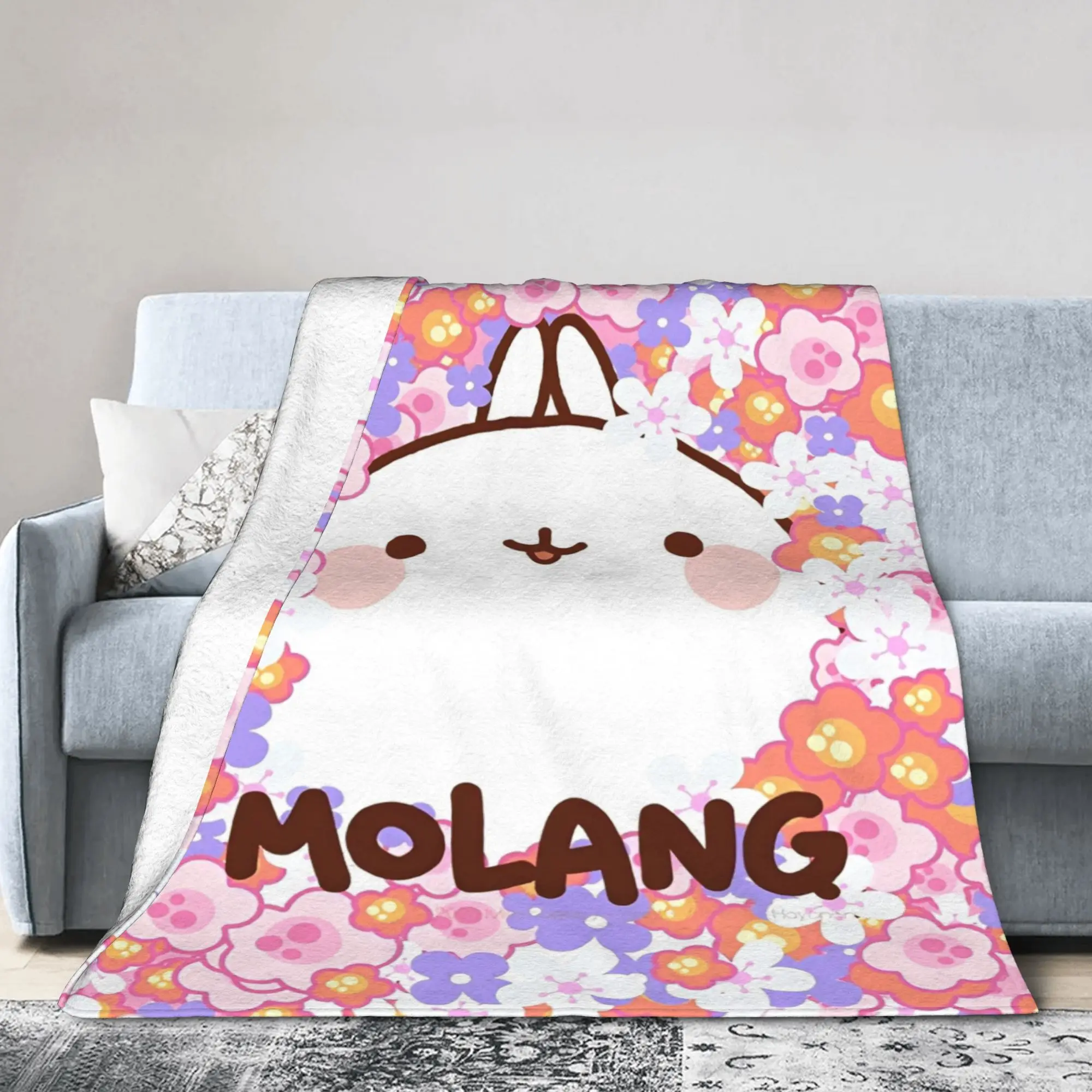 Cute Anime M-Molangs Blankets Coral Fleece Plush Winter Breathable Ultra-Soft Throw Blankets for Sofa Outdoor Bedding Throws
Cute Anime M-Molangs Blankets Coral Fleece Plush Winter Breathable Ultra-Soft Throw Blankets for Sofa Outdoor Bedding Throws