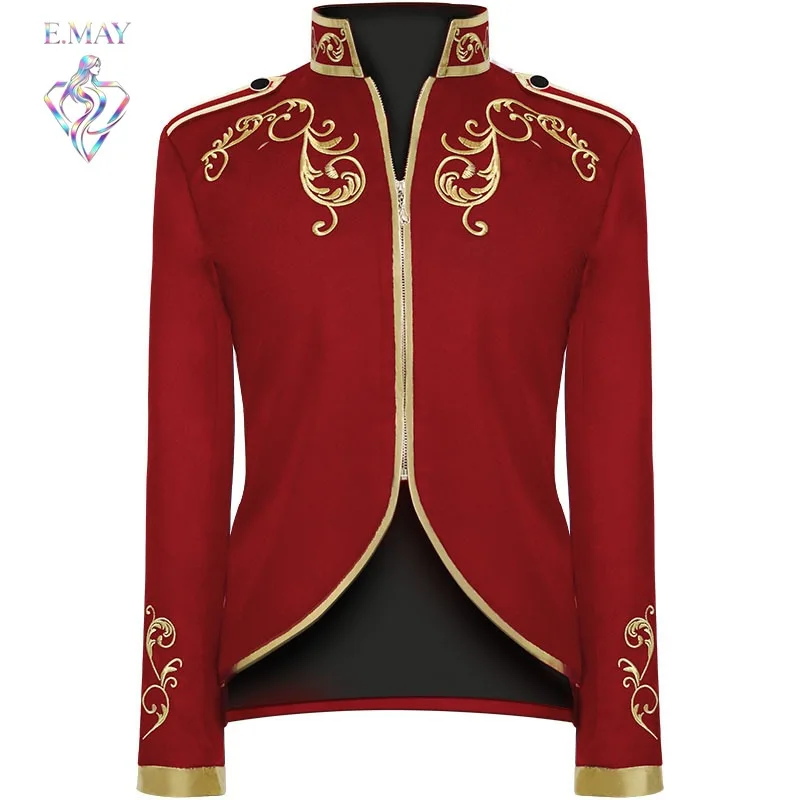 Men's Halloween Gold Embroidery Suit Sports Fashion Outerwear King's Court Prince Style Men's Clothing Traditional Chinese Co...
Men's Halloween Gold Embroidery Suit Sports Fashion Outerwear King's Court Prince Style Men's Clothing Traditional Chinese Co...