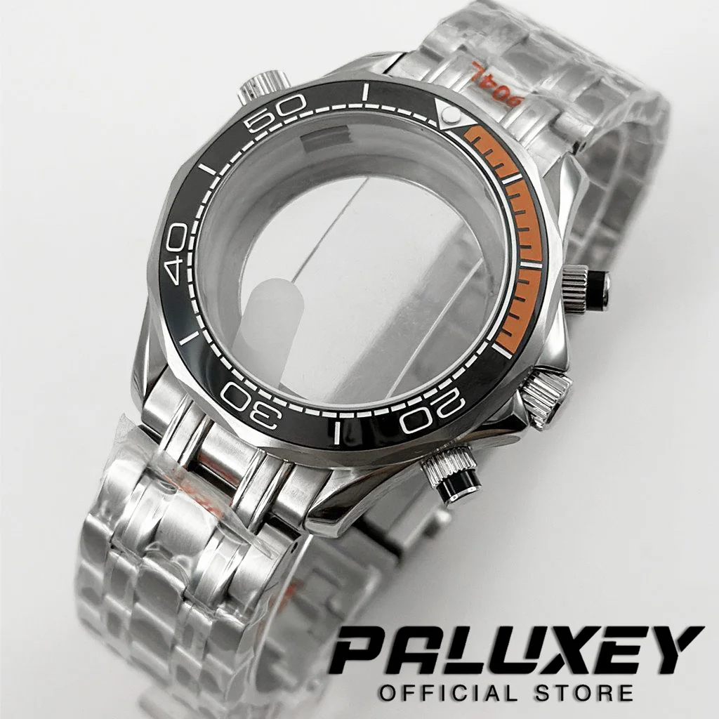 VK63 41mm Multy-functional Quartz Chronograph Watch Case Sapphire Glass Fit For VK63 VK64 Movement Seamaster 300 watch Case
VK63 41mm Multy-functional Quartz Chronograph Watch Case Sapphire Glass Fit For VK63 VK64 Movement Seamaster 300 watch Case