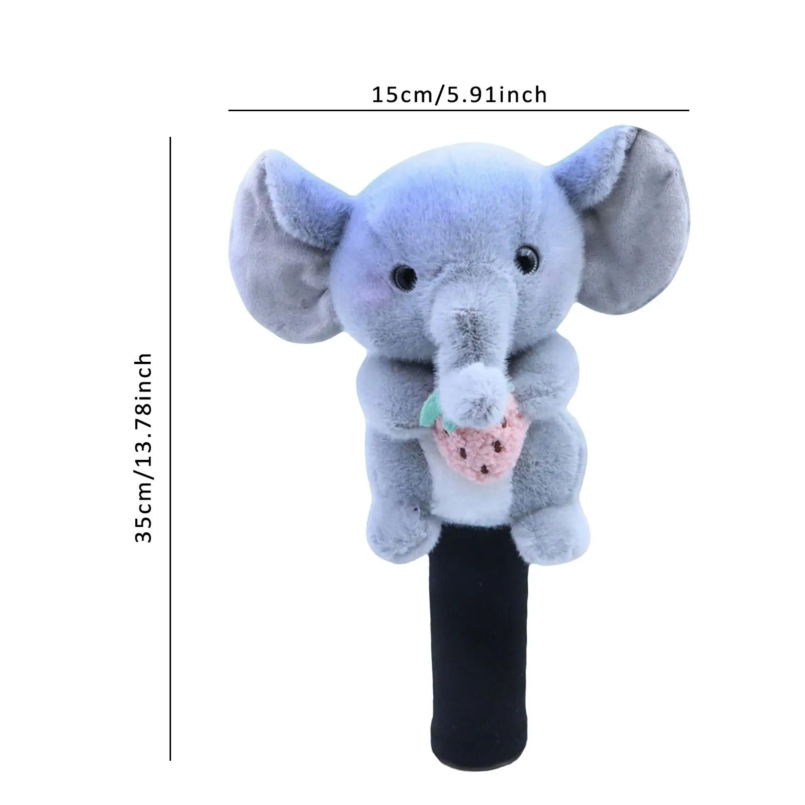 Soft Golf Headcover Novelty Elephant Design Scratch Resistant Plush Golf Club Protection Sleeve for Fairway Woods
Soft Golf Headcover Novelty Elephant Design Scratch Resistant Plush Golf Club Protection Sleeve for Fairway Woods