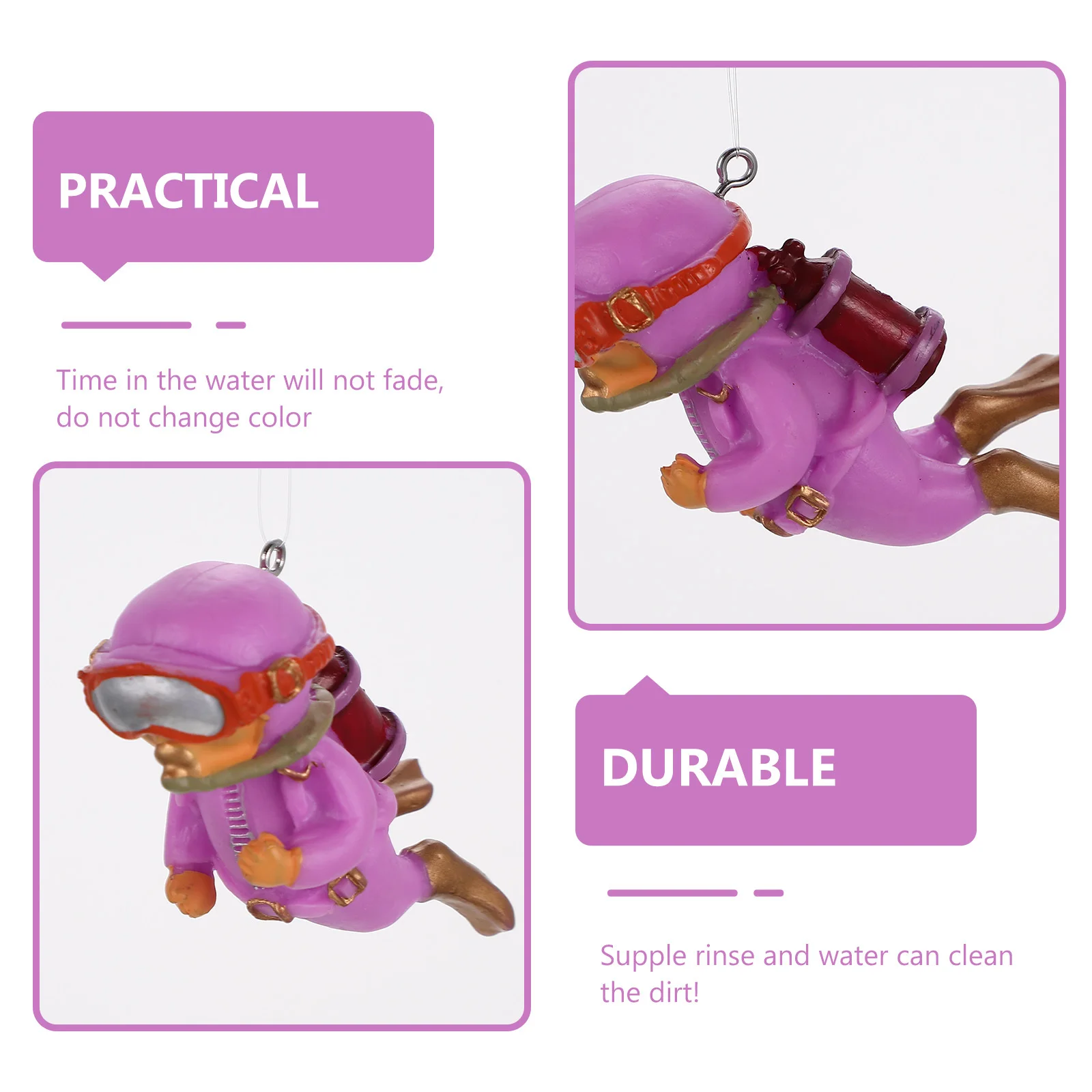 Fish Tank Accessories Diver Ornaments Aquarium Decorations Decorate for Funny Cute Little
Fish Tank Accessories Diver Ornaments Aquarium Decorations Decorate for Funny Cute Little