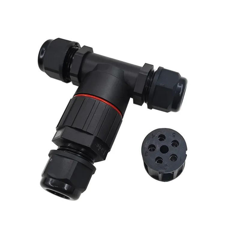 10pcs IP68 T Shape Waterproof Connector 2/3/4/5 Pin Wire Connectors Quick Screw Connect Push-in Terminals Electric Junction Box
10pcs IP68 T Shape Waterproof Connector 2/3/4/5 Pin Wire Connectors Quick Screw Connect Push-in Terminals Electric Junction Box