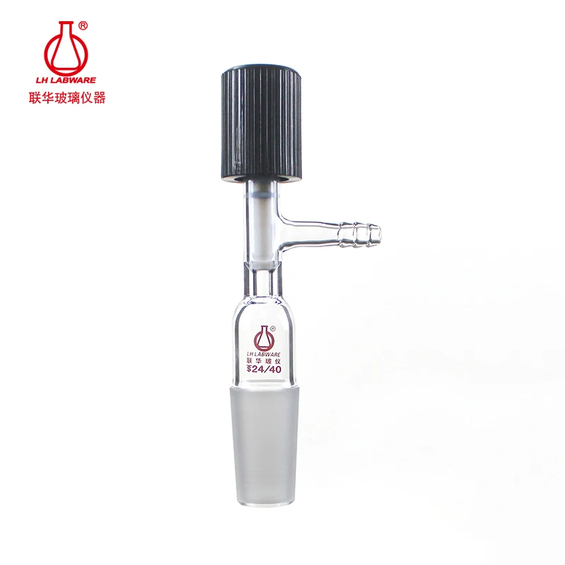 LH LABWARE High vacuum PTFE valve adapter, 0-4mm aperture, Borosilicate glass, LH-69
LH LABWARE High vacuum PTFE valve adapter, 0-4mm aperture, Borosilicate glass, LH-69
